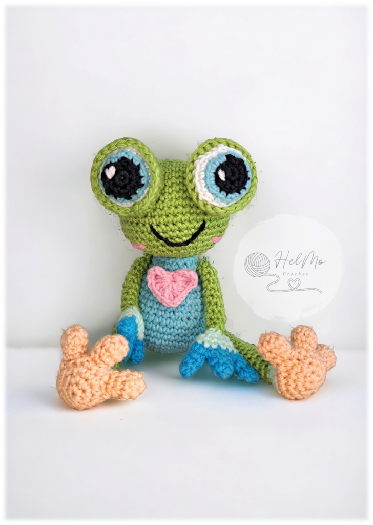 Rainbow frog Horgolt béka ingyenes amigurumi horgolásminta magyarul Rainbow frog Horgolt béka ingyenes amigurumi horgolásminta magyarul
